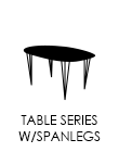 テーブルシリーズスパンレッグ