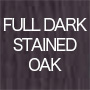 Full dark stained oak